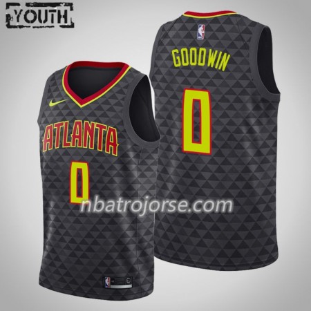 Barn Atlanta Hawks Tröja Brandon Goodwin 0 2019-20 Nike Icon Edition Swingman
